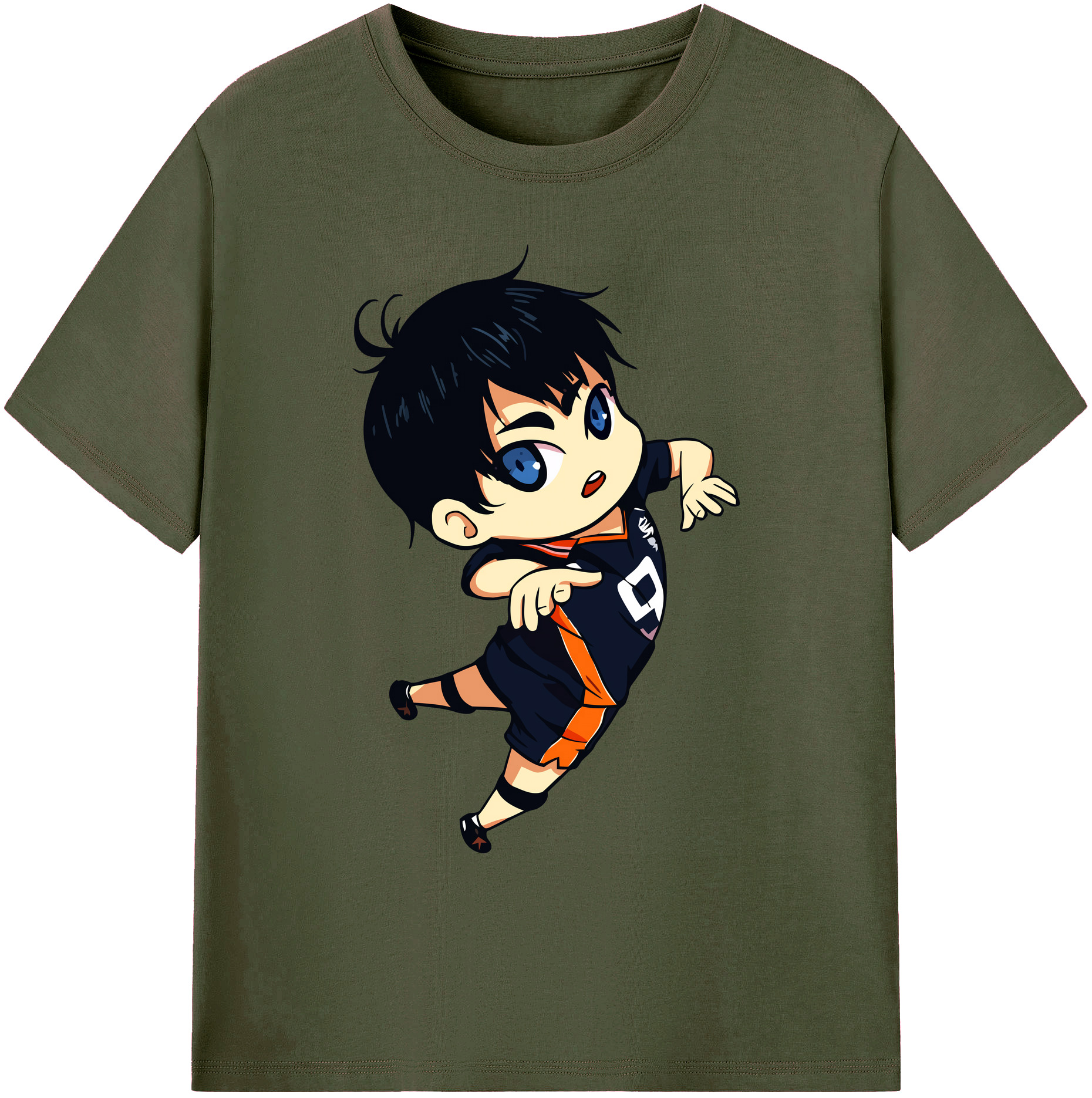 （画像用） ハイキュー!! Haikyu!! 綿100％ メンズ半袖Tシャツ｜肌触りやわらか＆通気性